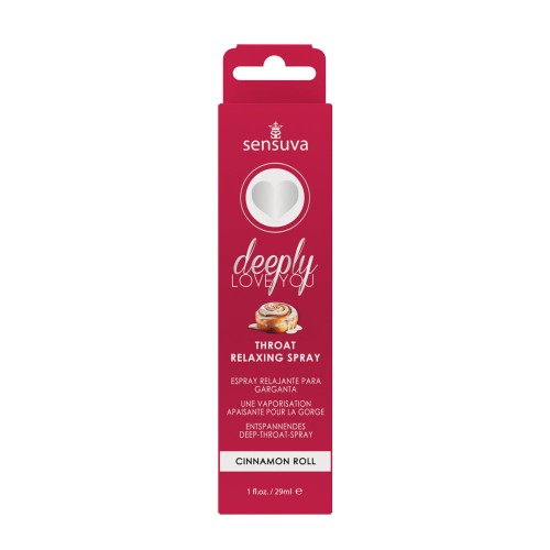 Spray Relajante para la Garganta Sensuva Deeply Love You 1oz