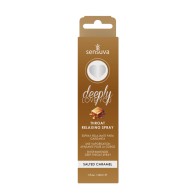 Sensuva Deeply Love You Throat Relaxing Spray Salted Caramel 1 oz.