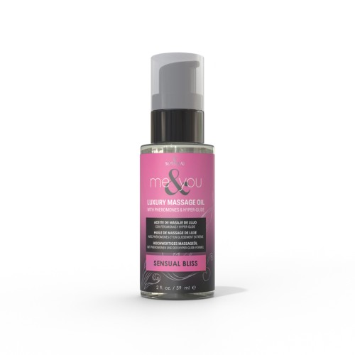 Sensuva Me & You Pheromone Massage Oil