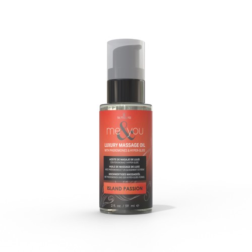 Pheromone-Infused Luxury Massage Oil Island Passion