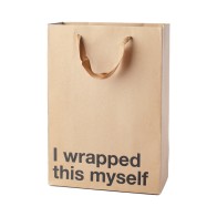 Snarky Gift Bags Wrapped This Myself