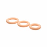 Jock Silicone Cock Ring Set for Enhanced Stamina