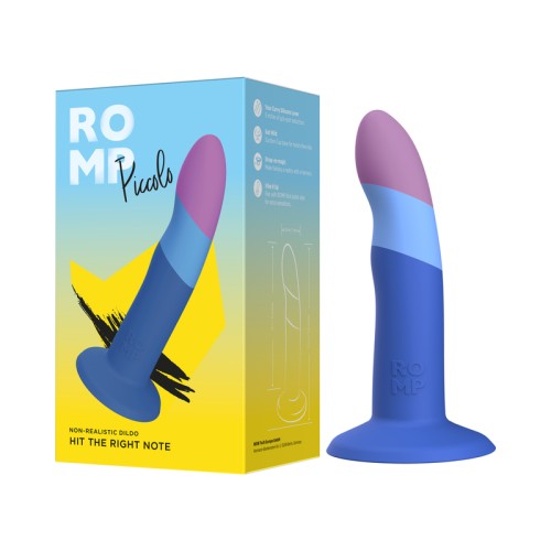 ROMP Piccolo Dildo Curvo de Silicona Seguro para el Cuerpo