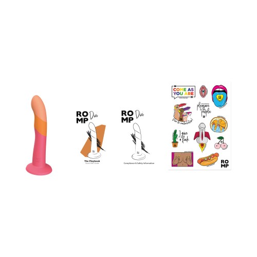 ROMP Dizi Vibrador Curvado para Punto G