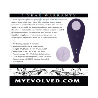 Evolved Panty Party Vibrator for Discreet Pleasure