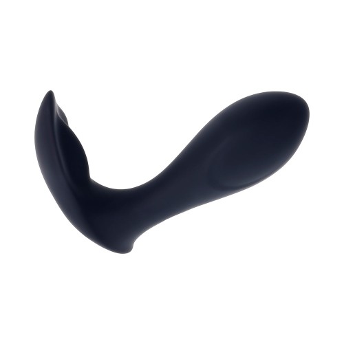 Evolved Take Me Out Black Remote-Control Vibrator