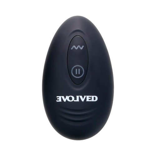 Evolved Take Me Out Black Remote-Control Vibrator