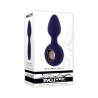 Evolved My Precious Purple Vibrating Plug - 12 Vibrating Patterns