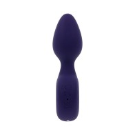 Evolved My Precious Purple Vibrating Plug - 12 Vibrating Patterns