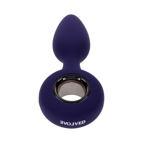 Evolved My Precious Purple Vibrating Plug - 12 Vibrating Patterns