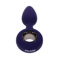 Evolved My Precious Purple Vibrating Plug - 12 Vibrating Patterns