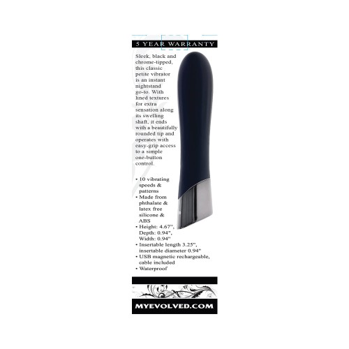 Vibrador Evolved Back In Black