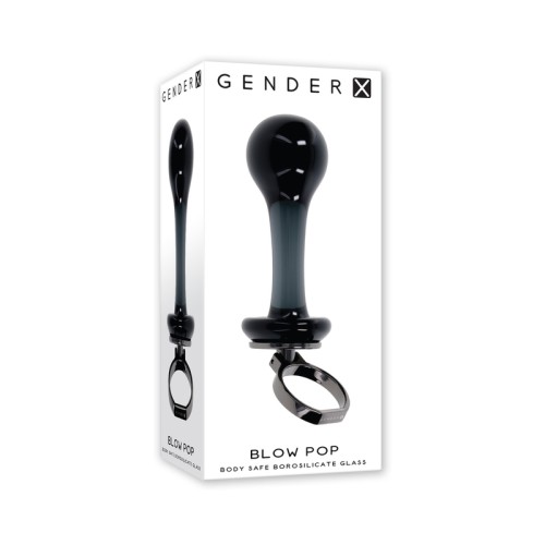 Plug de Vidrio Negro Gender X