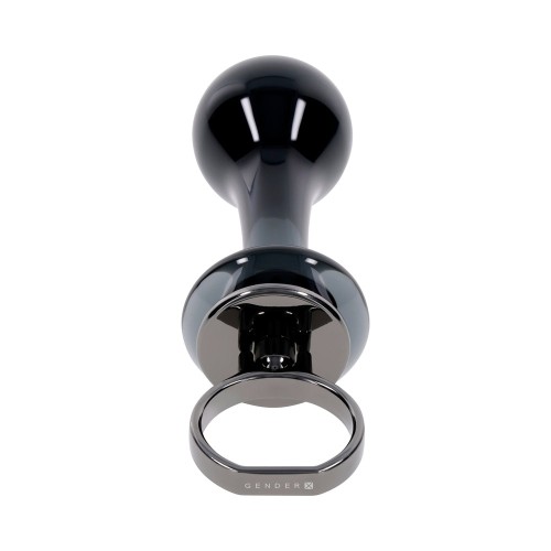 Plug de Vidrio Negro Gender X