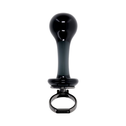 Plug de Vidrio Negro Gender X