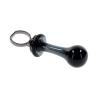 Plug de Vidrio Negro Gender X