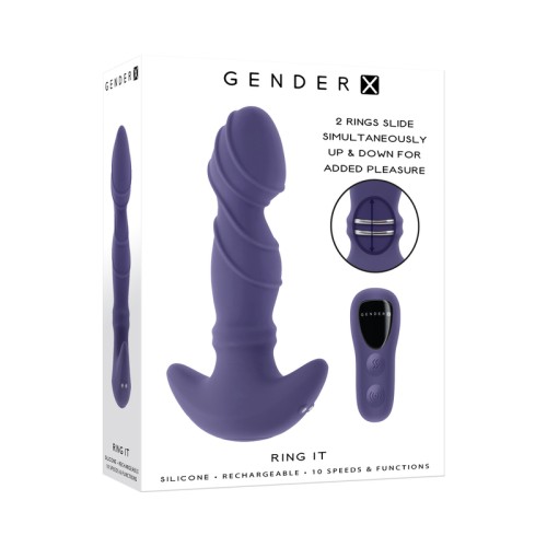 Gender X Ring It para Placer Mejorado