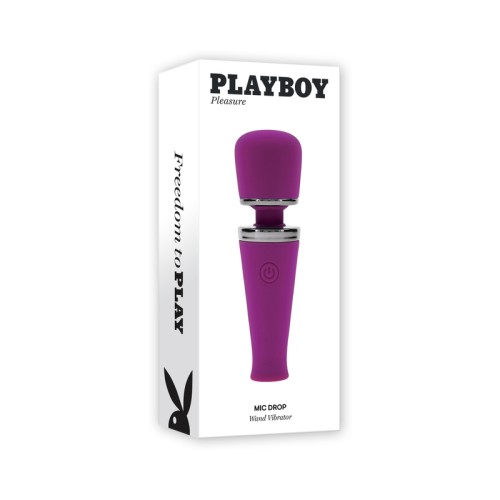 Playboy Mic Drop Wild Aster - Wand Vibrator