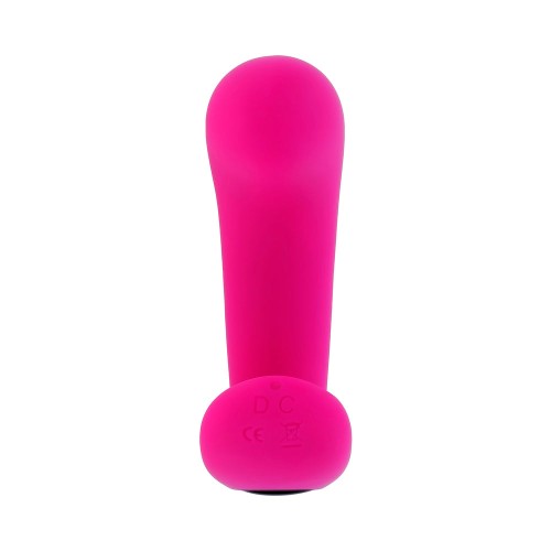 Selopa Hooking Up Vibrator with Remote Control Pink