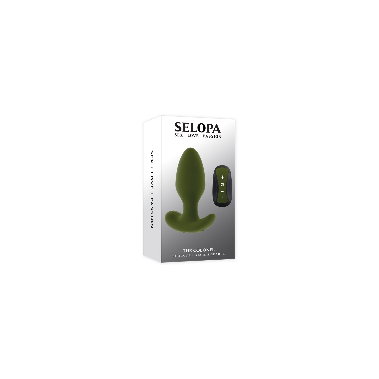 Plug Anal Vibrador Selopa The Colonel para Placer Definitivo