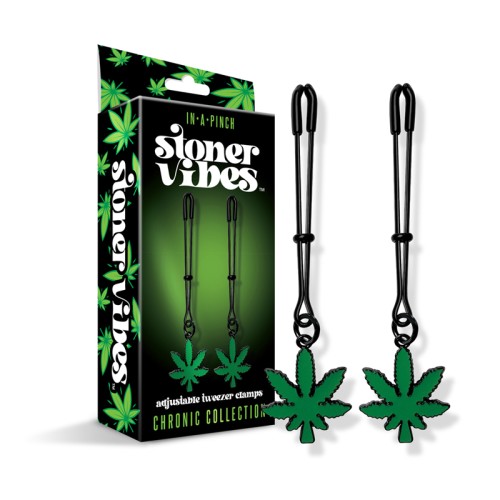 Stoner Vibes Pinzas Ajustables para Pezones