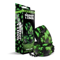 Stoner Vibes Glow in the Dark Ankle Cuffs - Chronic Collection