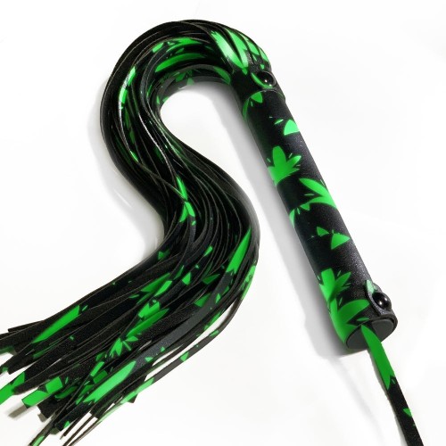 Flogger que Brilla en la Oscuridad Stoner Vibes para Juego Sensorial