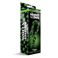 Stoner Vibes Glow in the Dark Flogger for Sensory Play