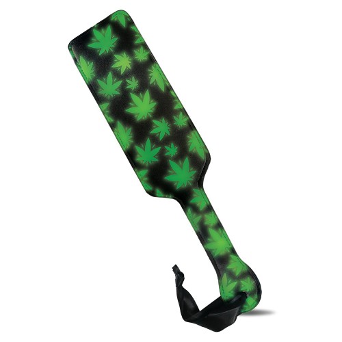 Stoner Vibes Glow in the Dark Paddle - Cannabis Design