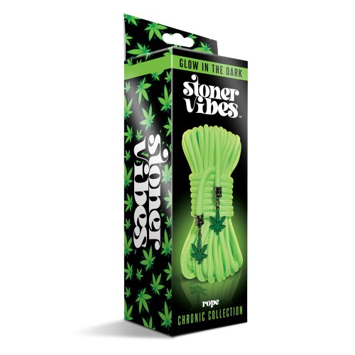 Stoner Vibes Glow in the Dark Rope 32 ft.