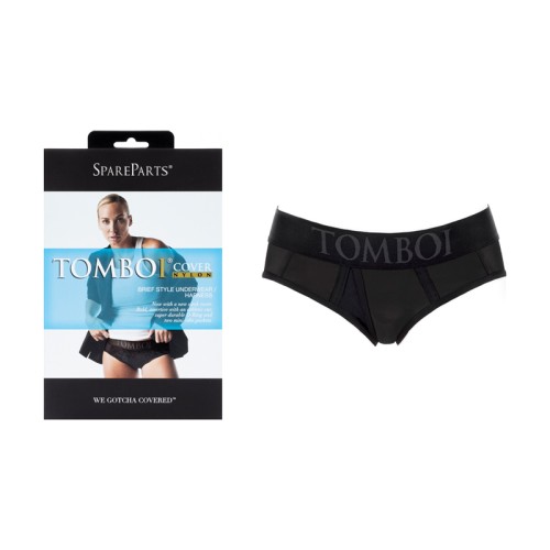 Compra Arnés de ropa interior Tomboi Cover de SpareParts Nylon Negro M