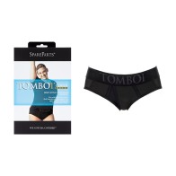 Arnés de Ropa Interior Tomboi SpareParts - Negro 4XL