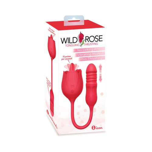 Vibrador Succionador Wild Rose