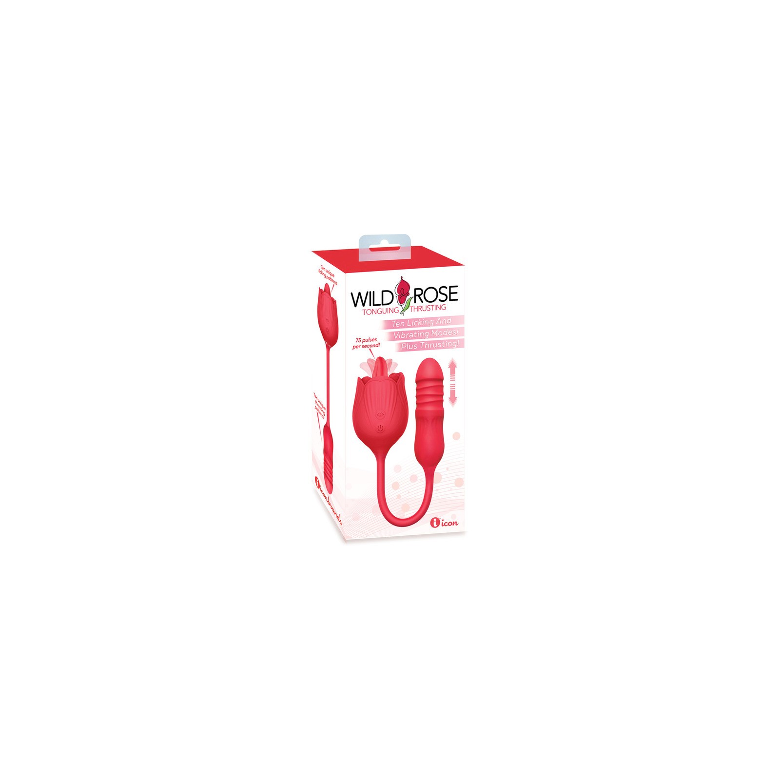 Vibrador Succionador Wild Rose