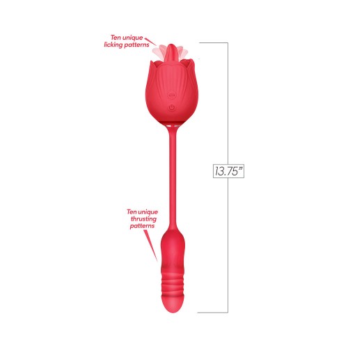 Vibrador Succionador Wild Rose