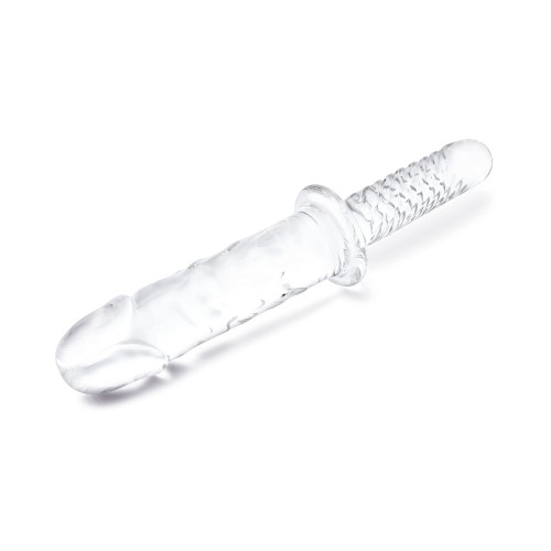 Glas Double-Ended Cock with Handle for Pleasure