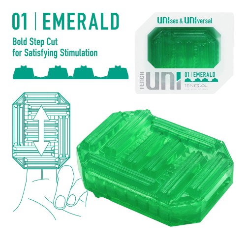 Tenga Uni Emerald Universal Pleasure Item