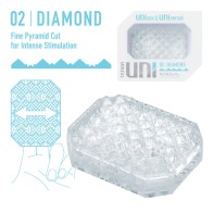 Sleeve de Placer Unisex Tenga Uni Diamond