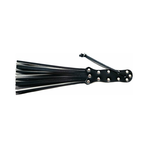 Paddle Espiral de Cuero Rouge Negro - Control y Placer