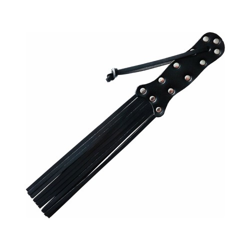 Paddle Espiral de Cuero Rouge Negro - Control y Placer