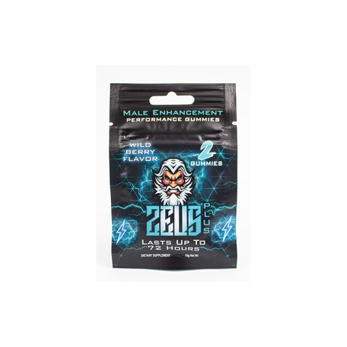 Gummy Suplemento Masculino Zeus Plus Sabor Bayas