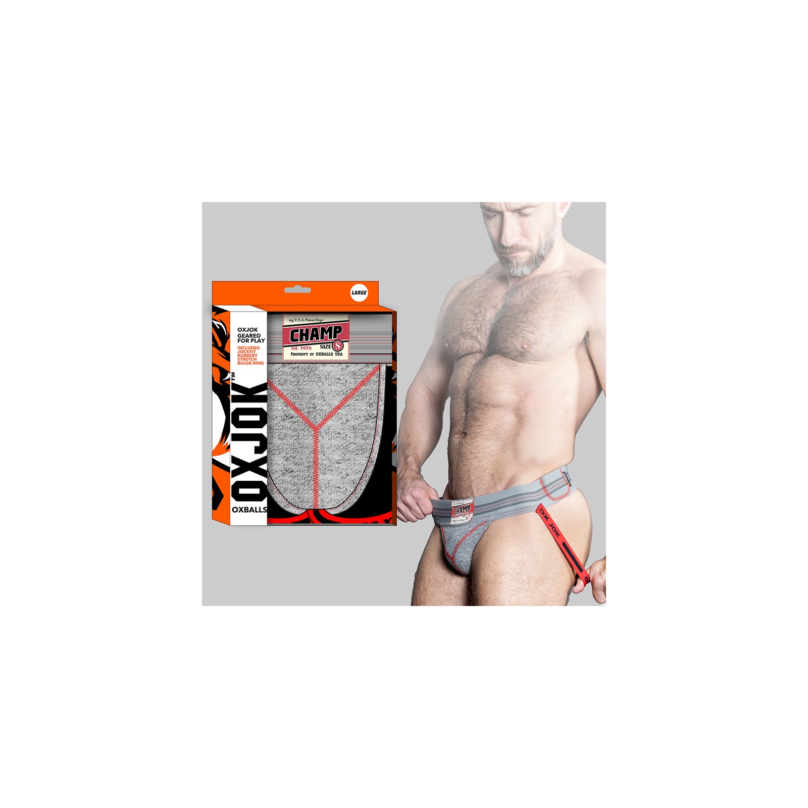 Jockstrap Vintage Oxballs Champ para Comodidad y Estilo