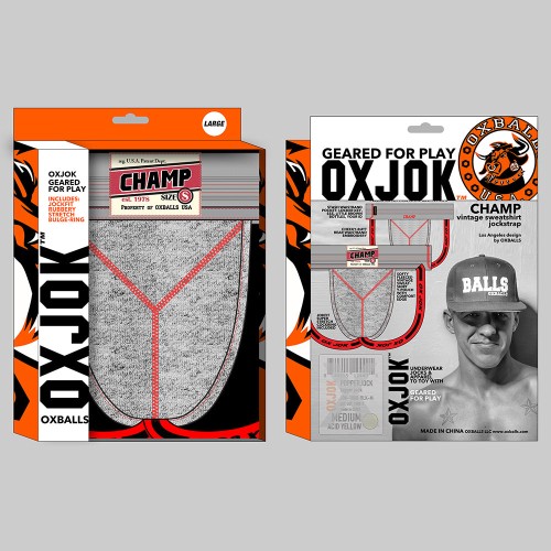 Jockstrap Vintage Oxballs Champ para Comodidad y Estilo