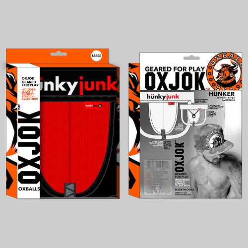 Jockstrap Oxballs Oxjok Hunker con Pouch Confort