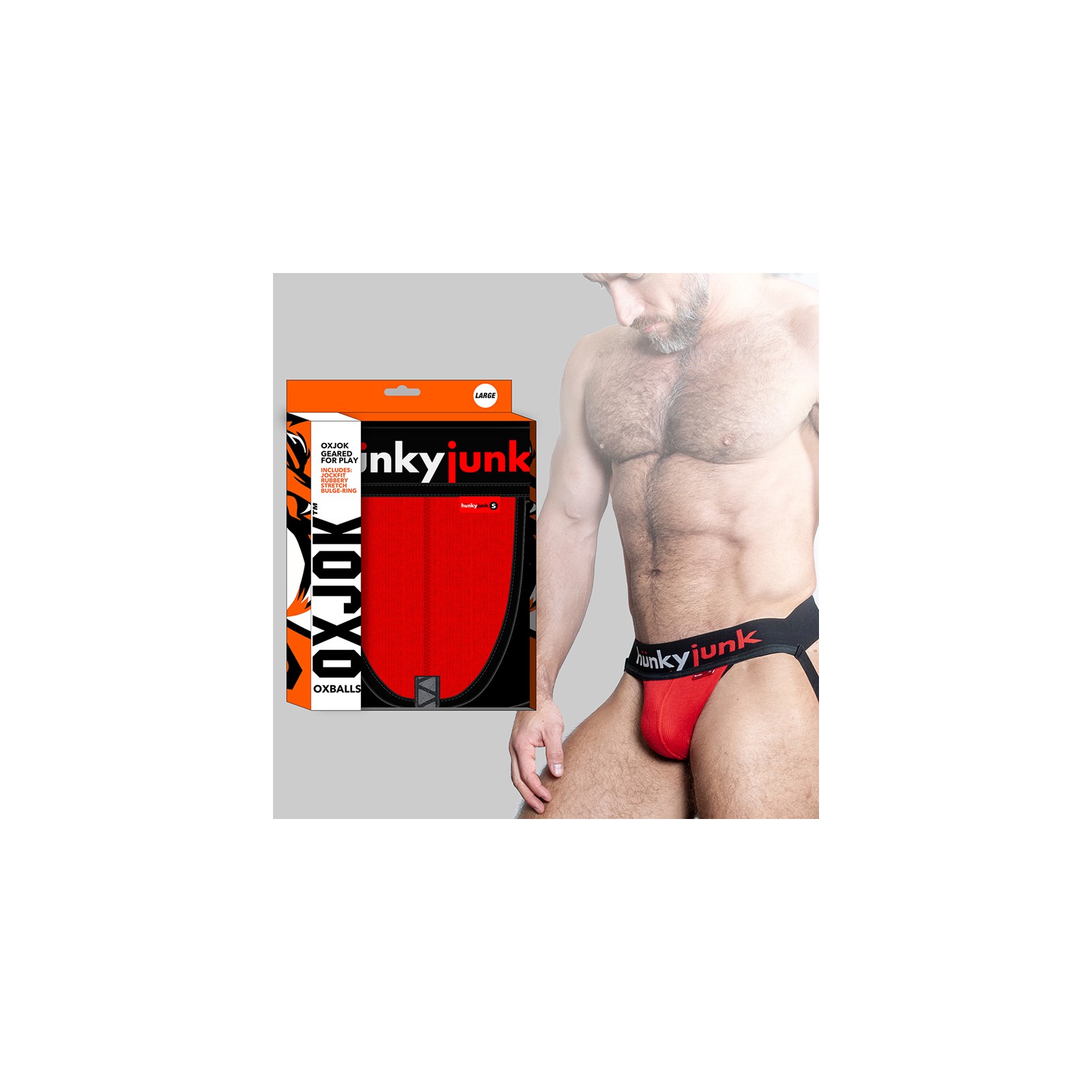 Jockstrap Oxballs Oxjok Hunker con Pouch Cómodo para Máximo Confort