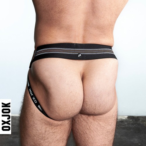 Oxballs Oxjok Slingjock Upthrust Jock Black Iron S