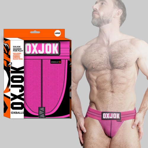 Oxjok Slingjock Upthrust Jock in Pink Sky