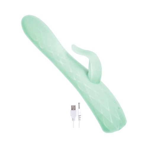 Goddess Heat Up Rotating Massager Aqua