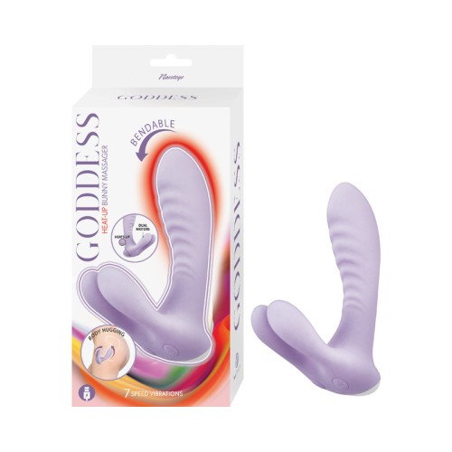 Goddess Heat-Up Bunny Massager Lavender