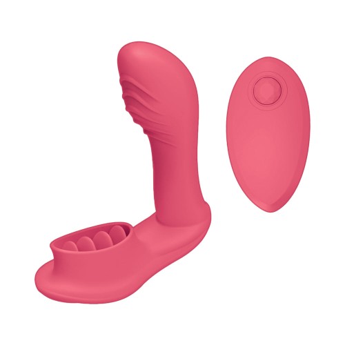 Satisfactor Blaze con Control Remoto - Dispositivo de Placer de Estimulación Dual